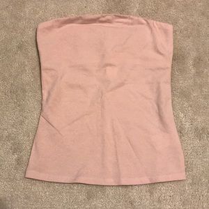 Express NWT Light Pink Strapless Tube Top